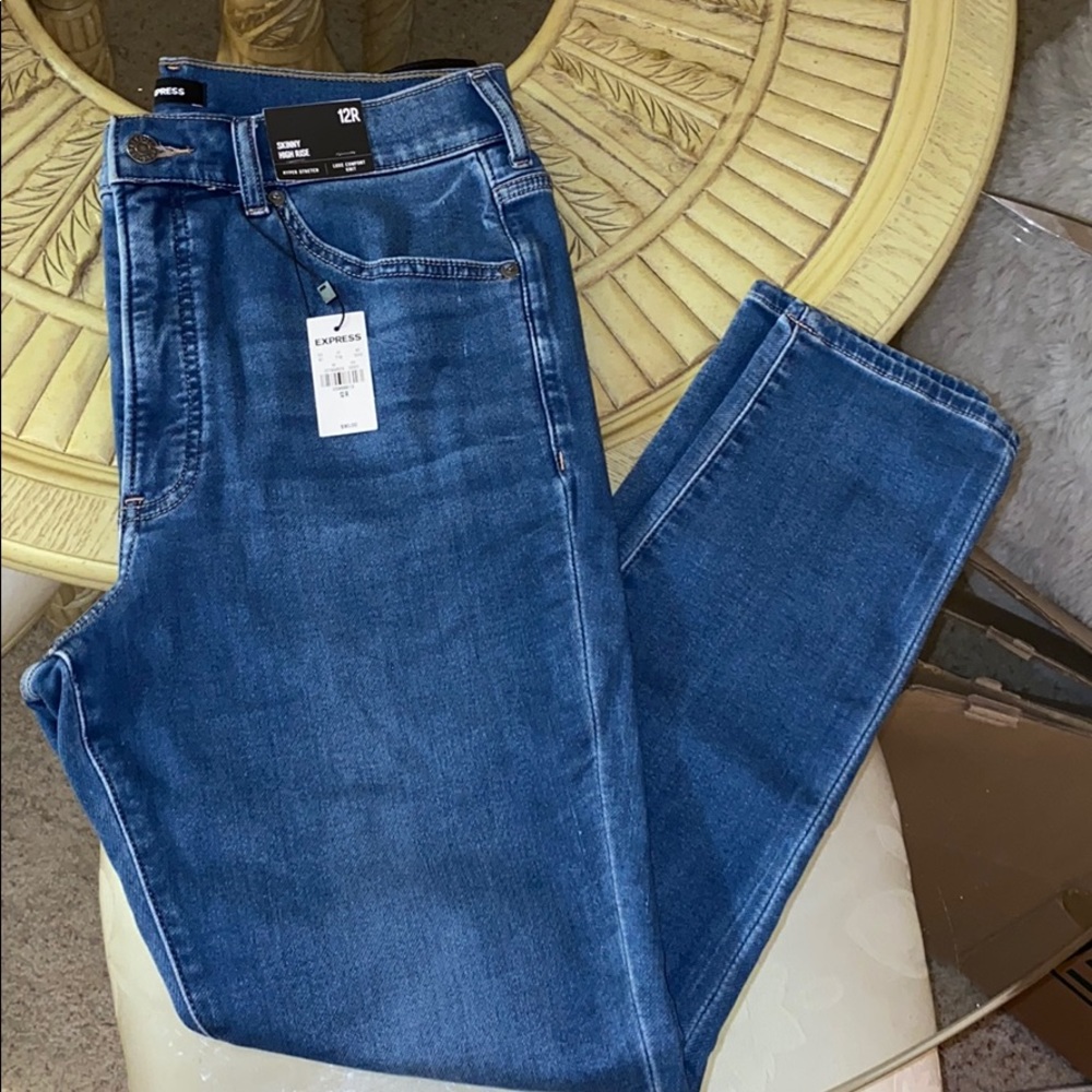 NWT Express Skinny High Rise Jeans